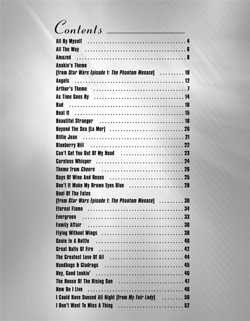 Big Pop Instrumental Solos